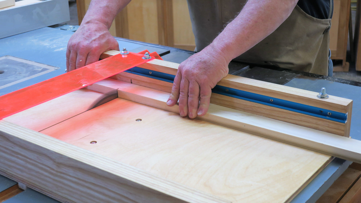 Double-Sided Crosscut Sled Project Plan
