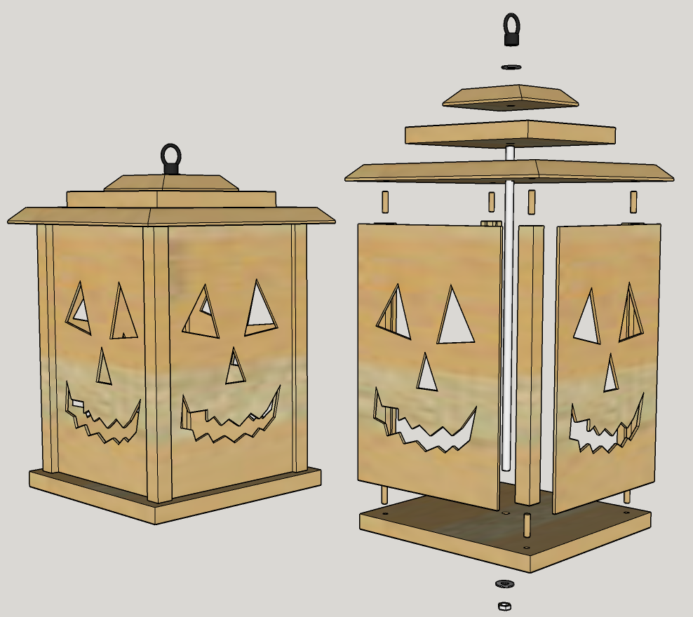 A Halloween Lantern