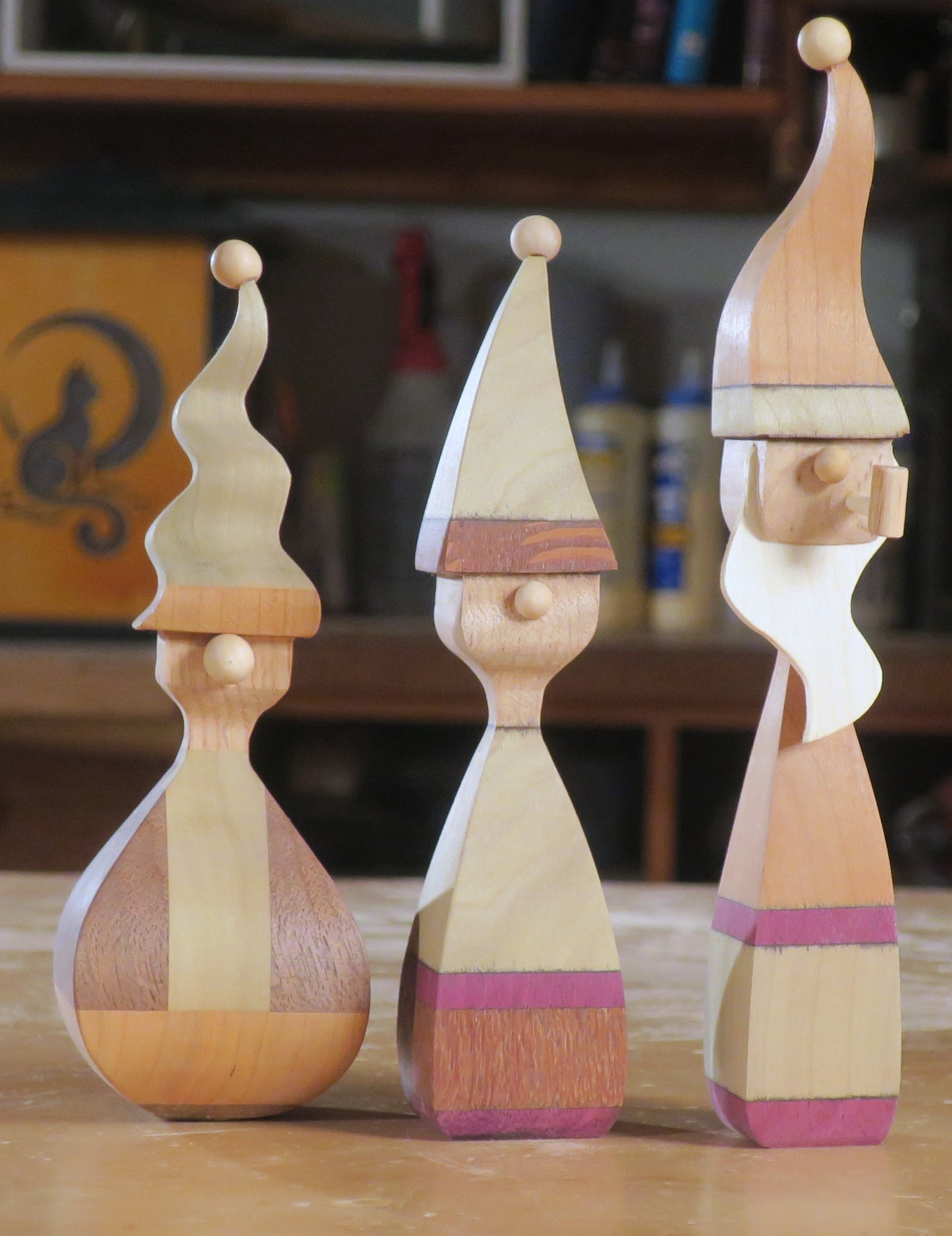 Band Sawn Elves (and Santa!)