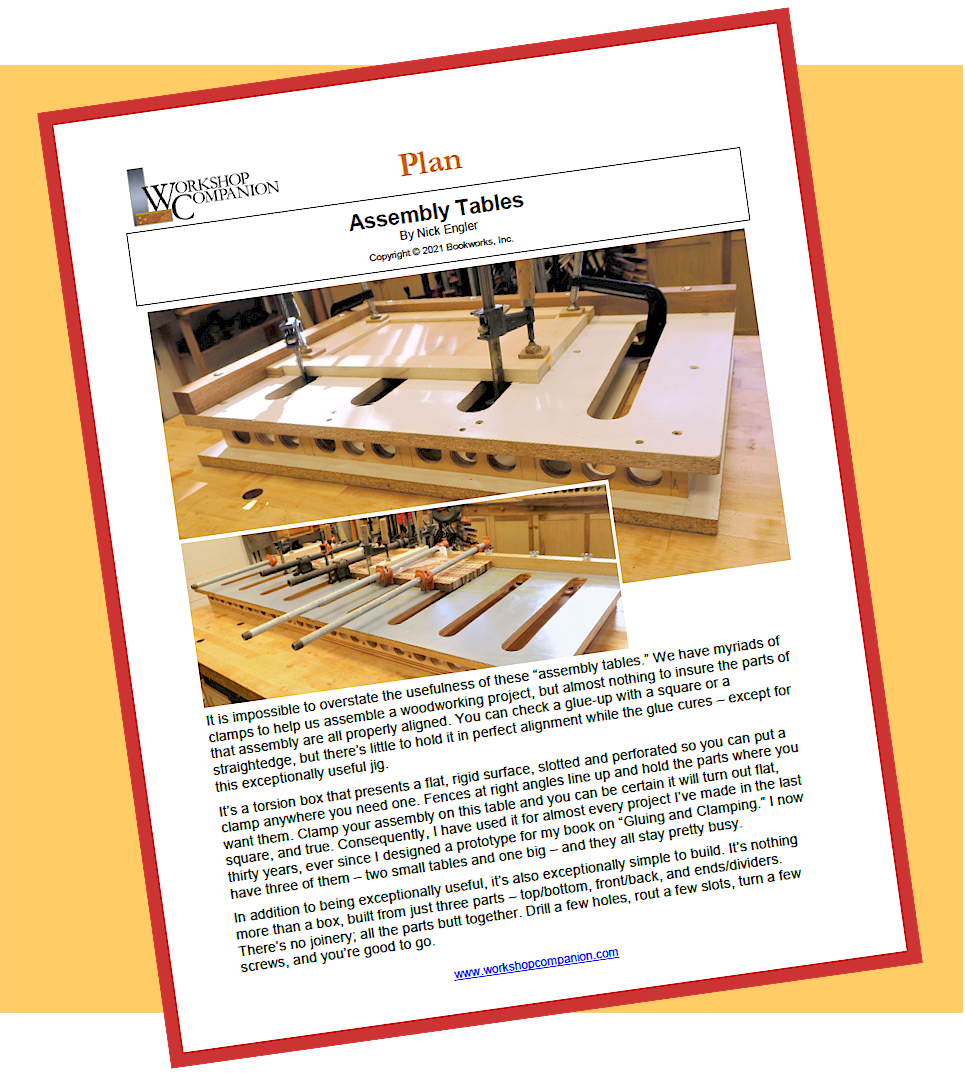 Assembly Table Plans