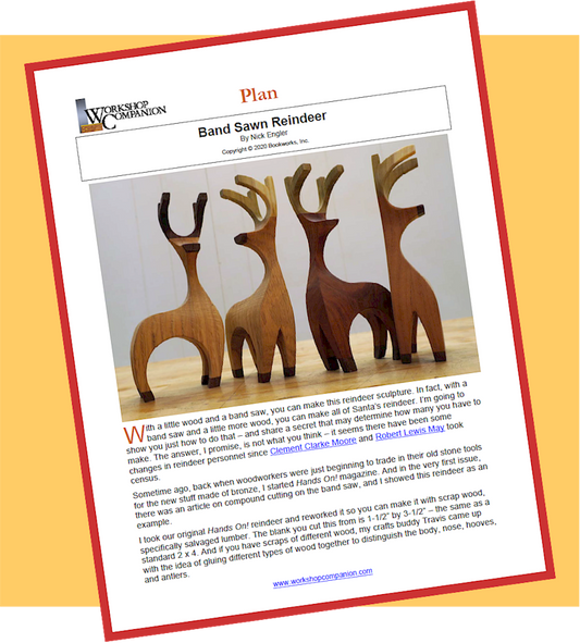 Band Saw Reindeer