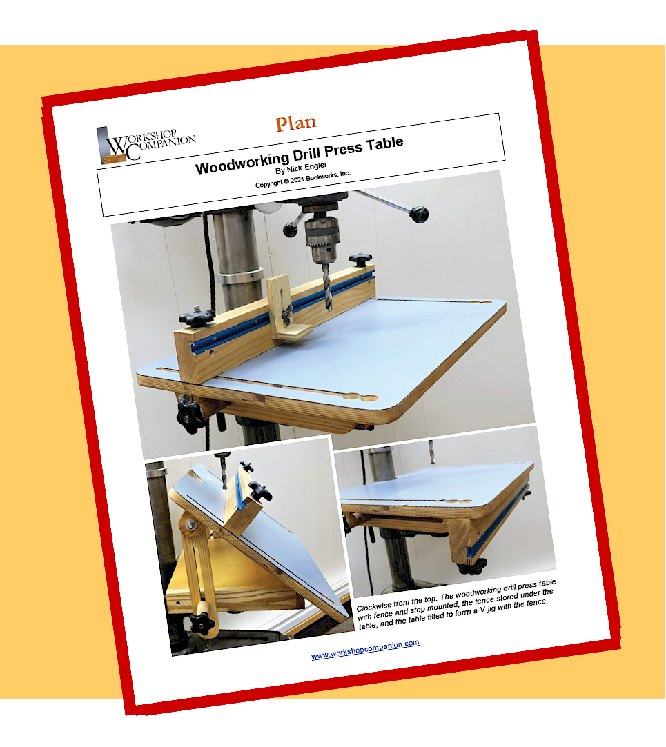 Drill Press Table Plans