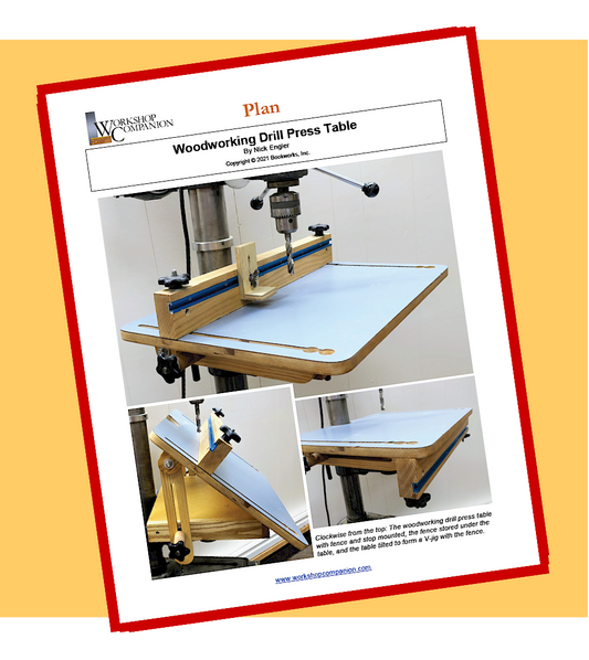 Drill Press Table Plans