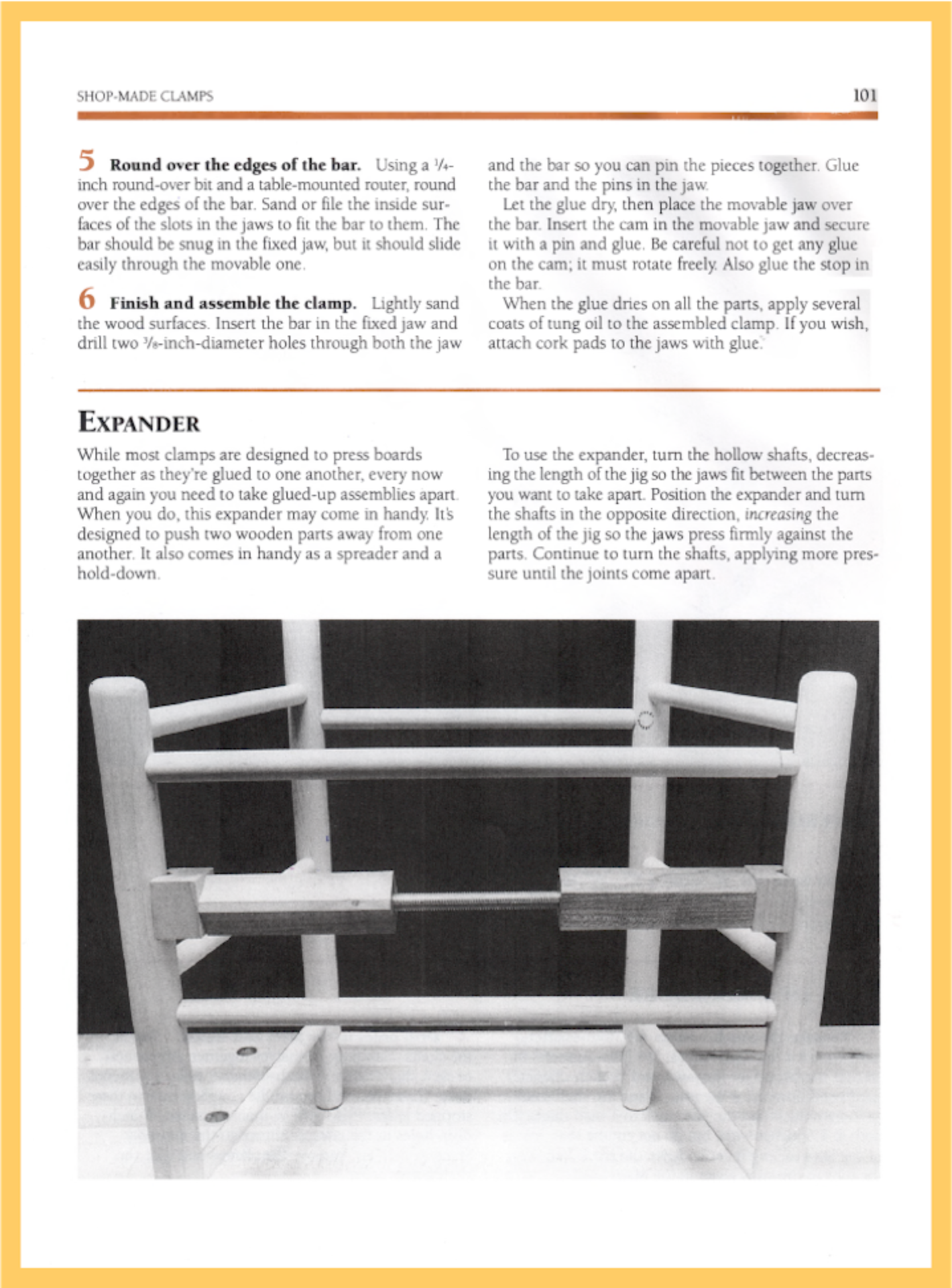 Gluing and Clamping