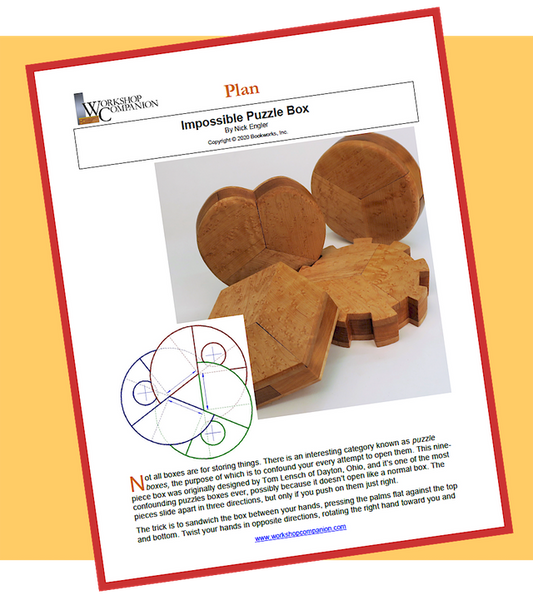 Impossible Puzzle Box Plan
