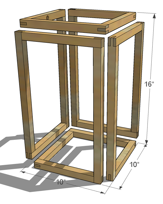 Infinity Cube Clock Plan