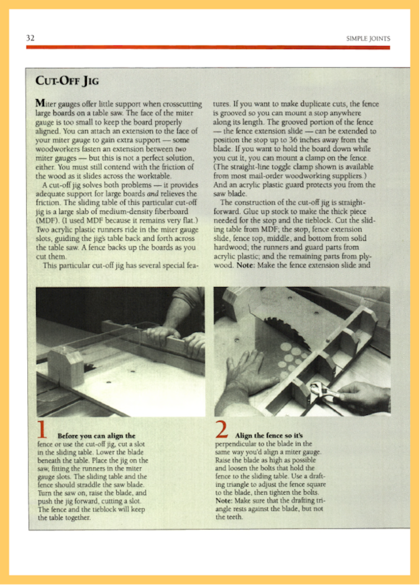 Joining Wood