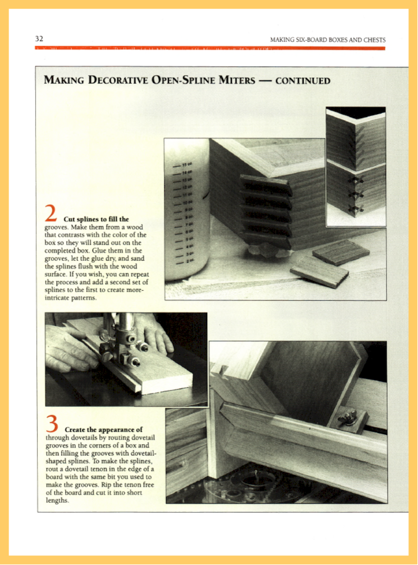 Making Boxes and Chests