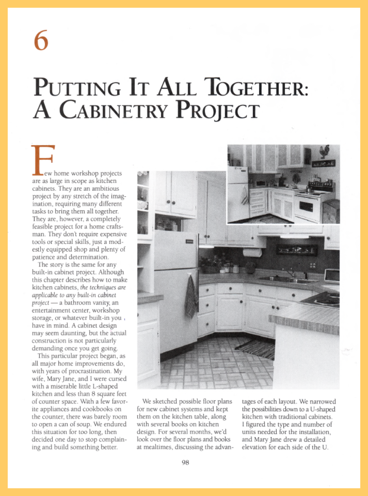 Making Built-In Cabinets