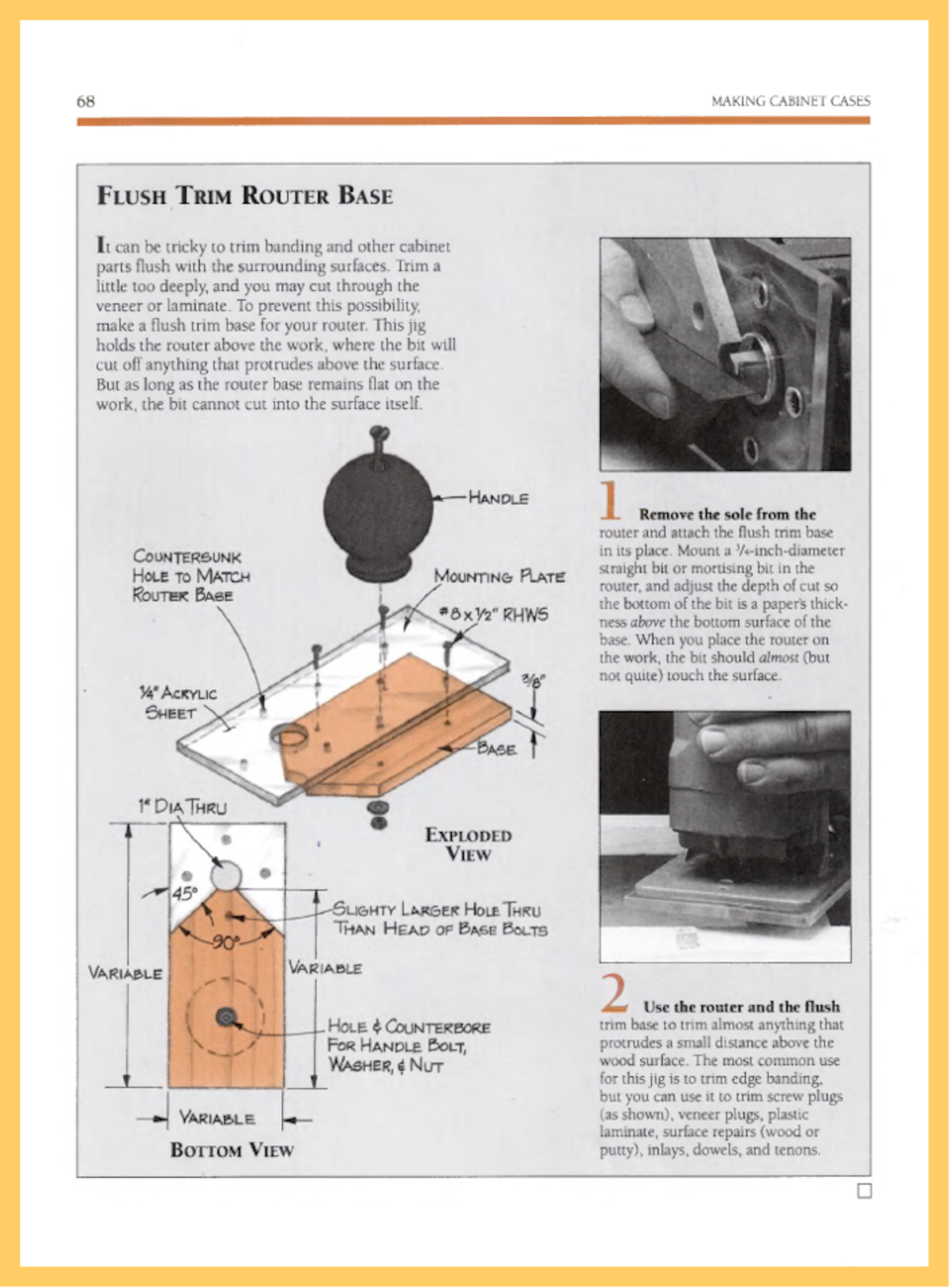 Making Built-In Cabinets