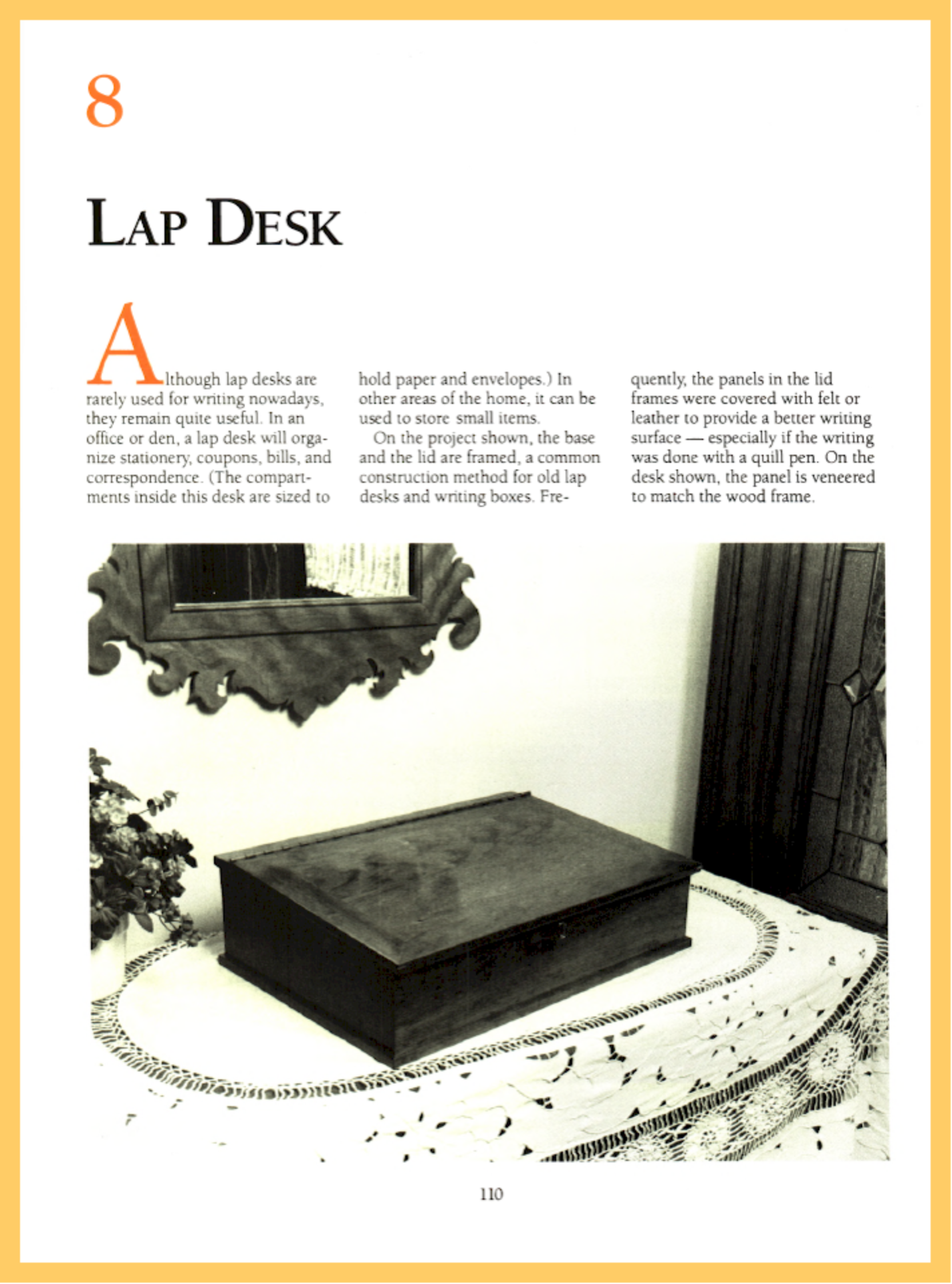 Making Desks and Bookcases