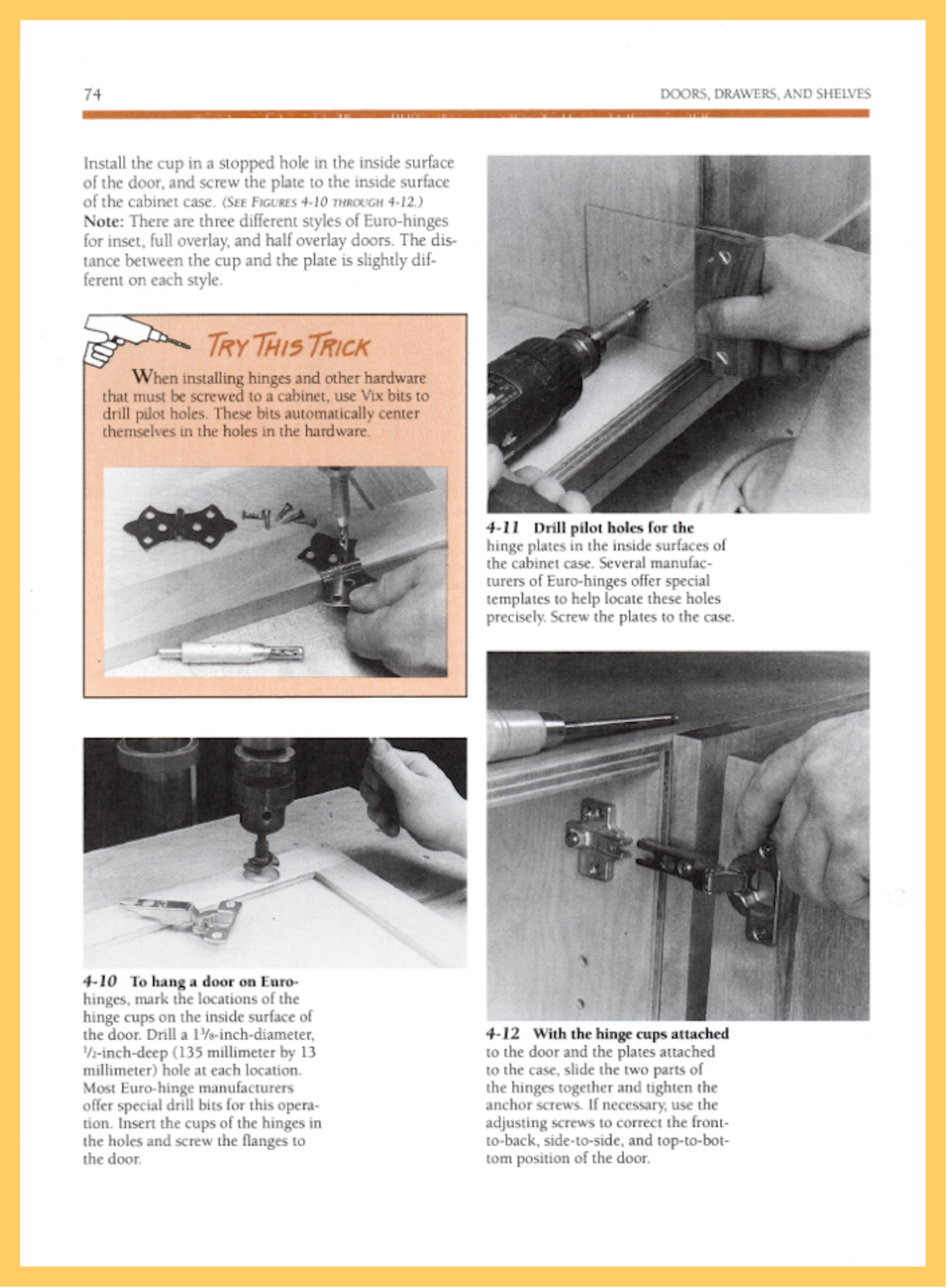 Making Built-In Cabinets