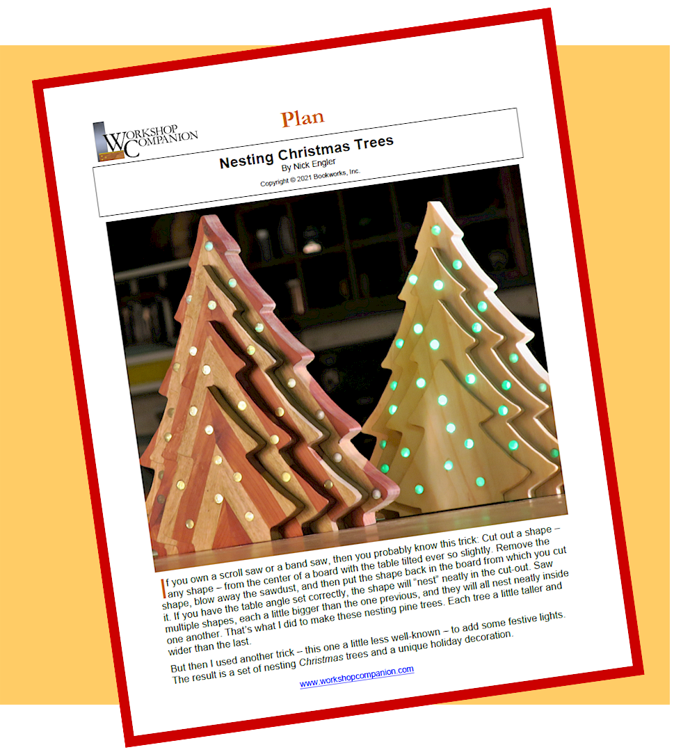Nesting Christmas Tree Plan