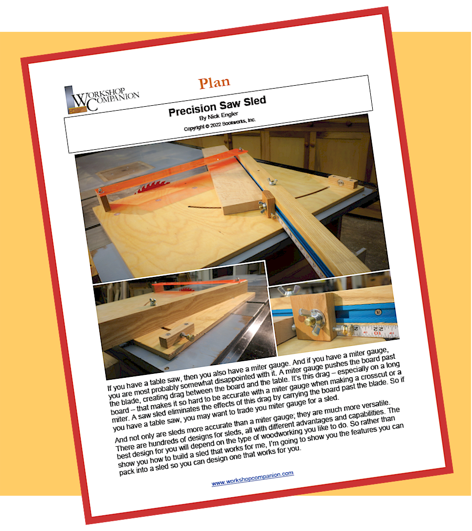 Precision Saw Sled Plans