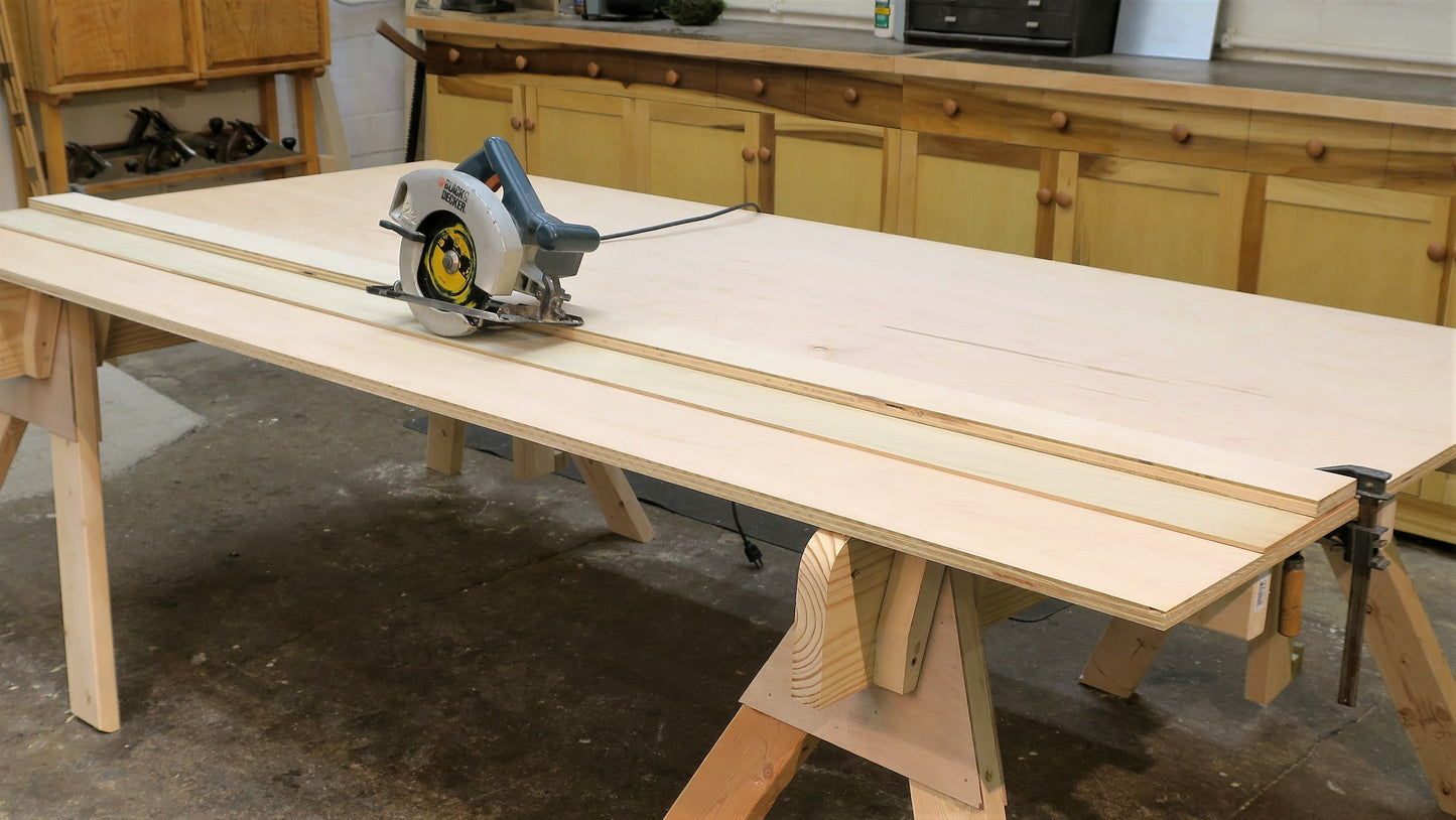 Handling and Cutting Plywood Plan