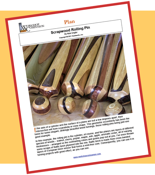 Scrapwood Rolling Pin