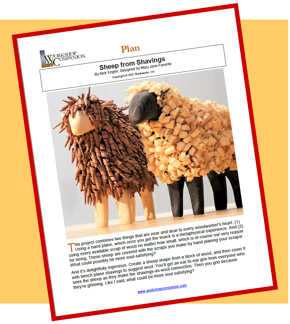Sheep From Shavings Plan