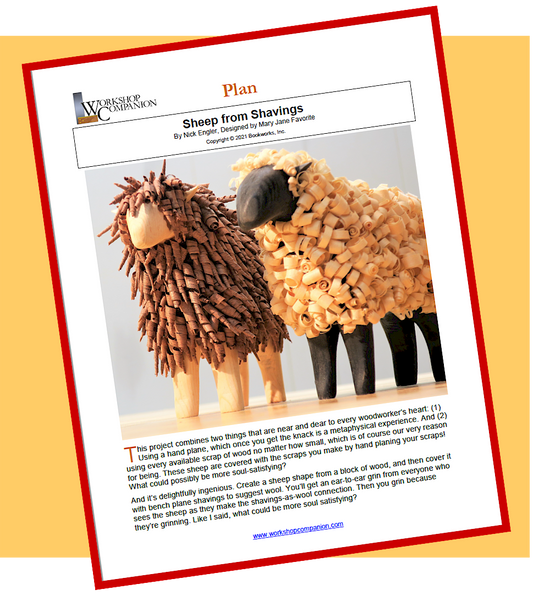 Sheep From Shavings Plan