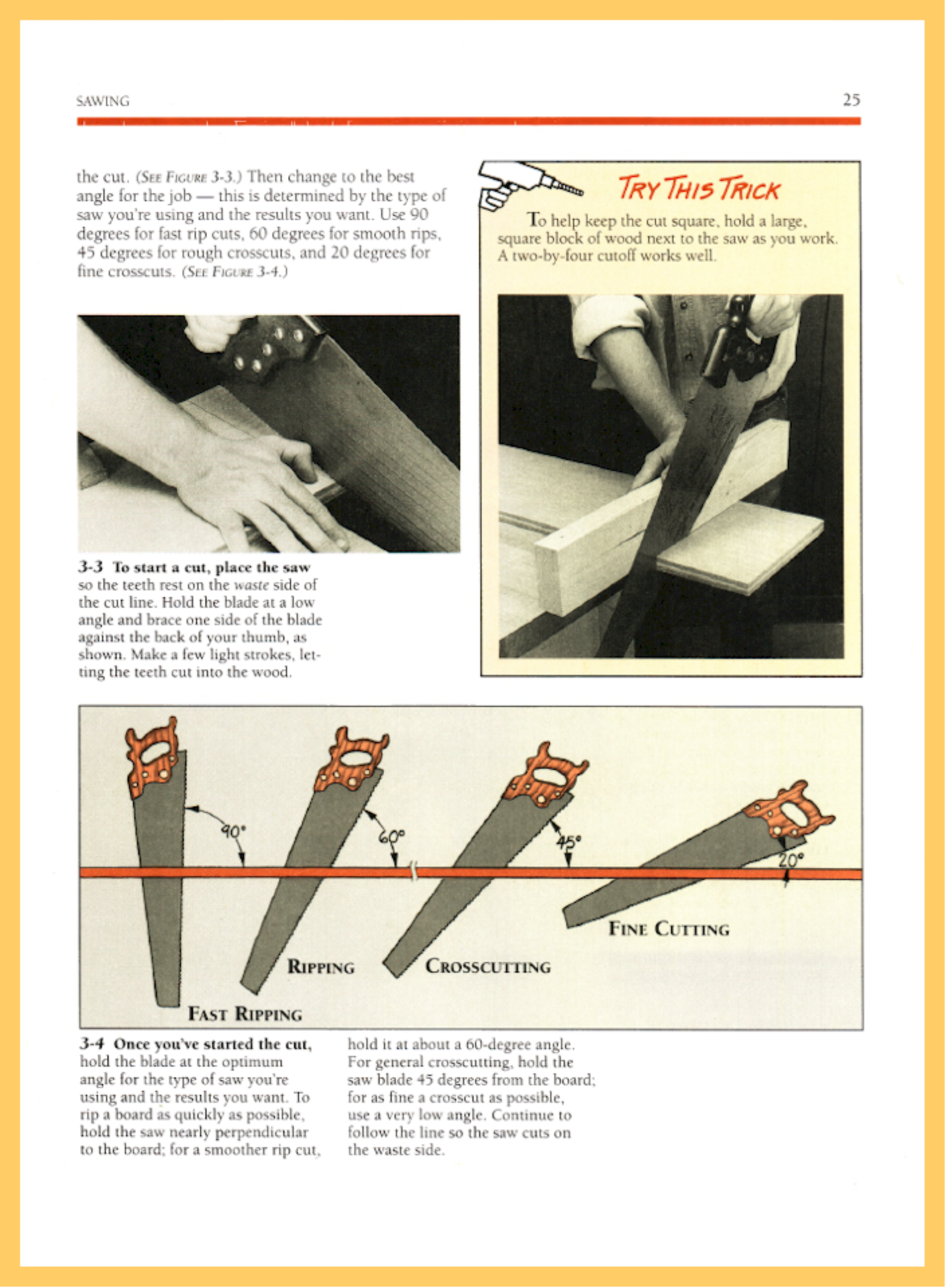 Using Hand Tools