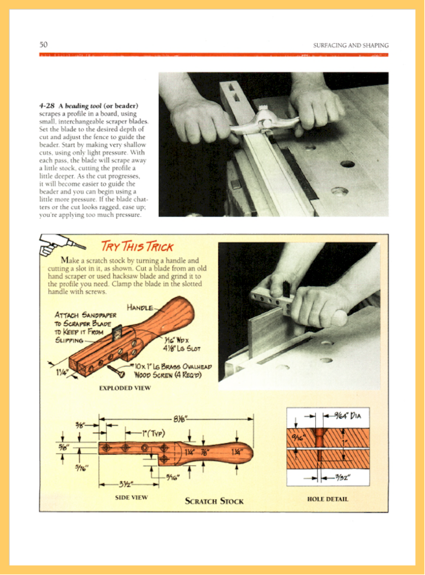 Using Hand Tools