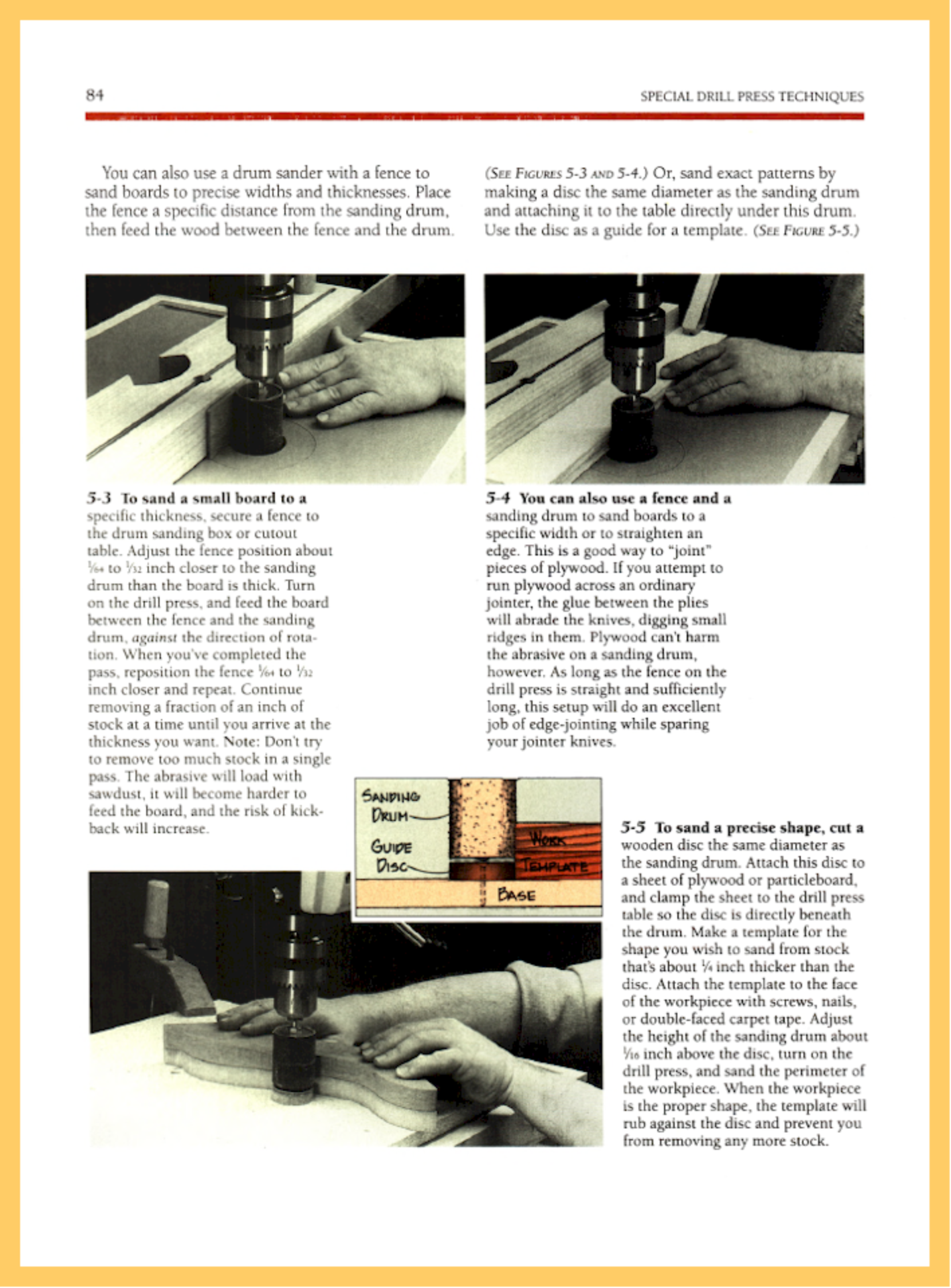 Using the Drill Press