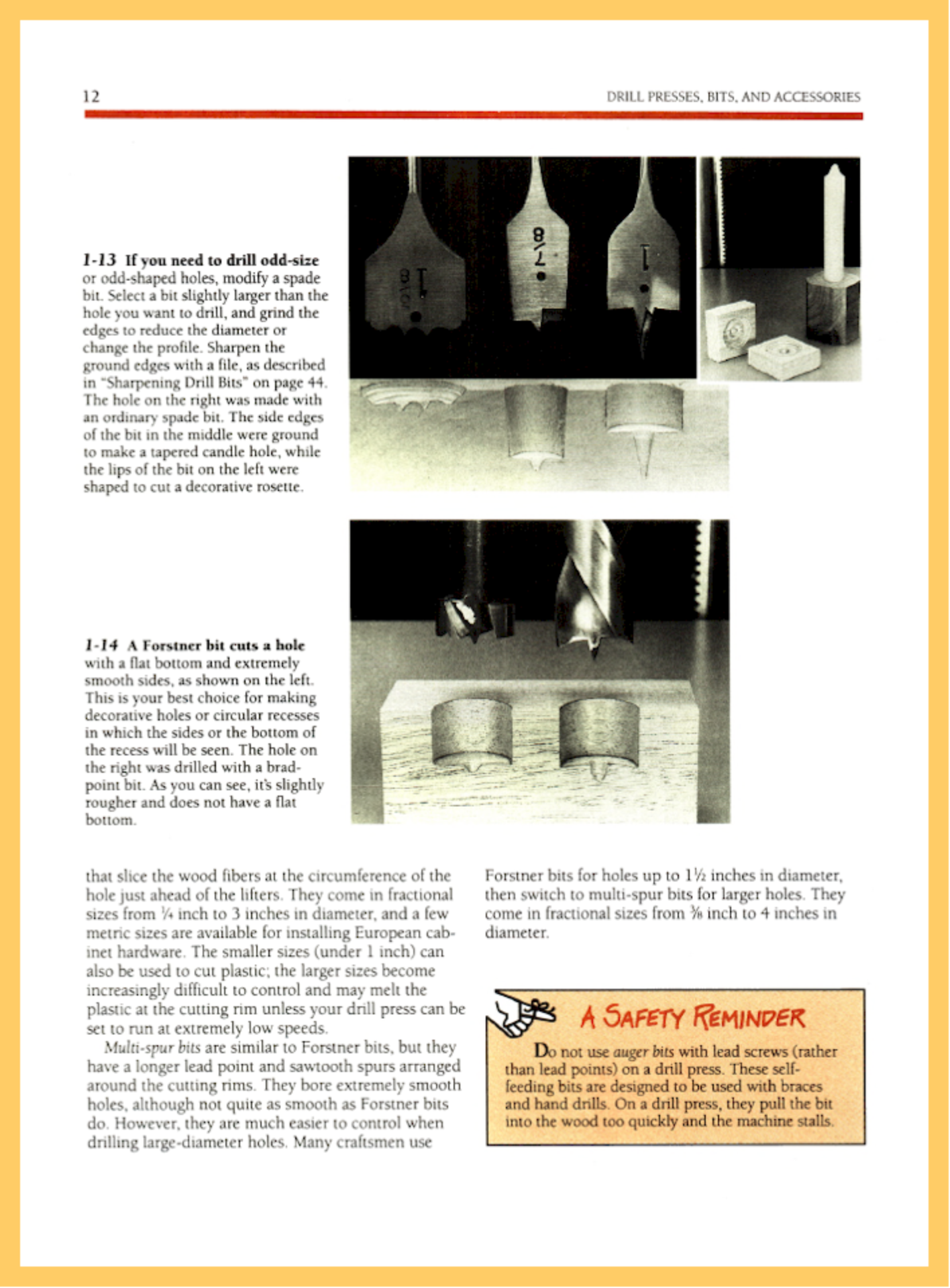 Using the Drill Press