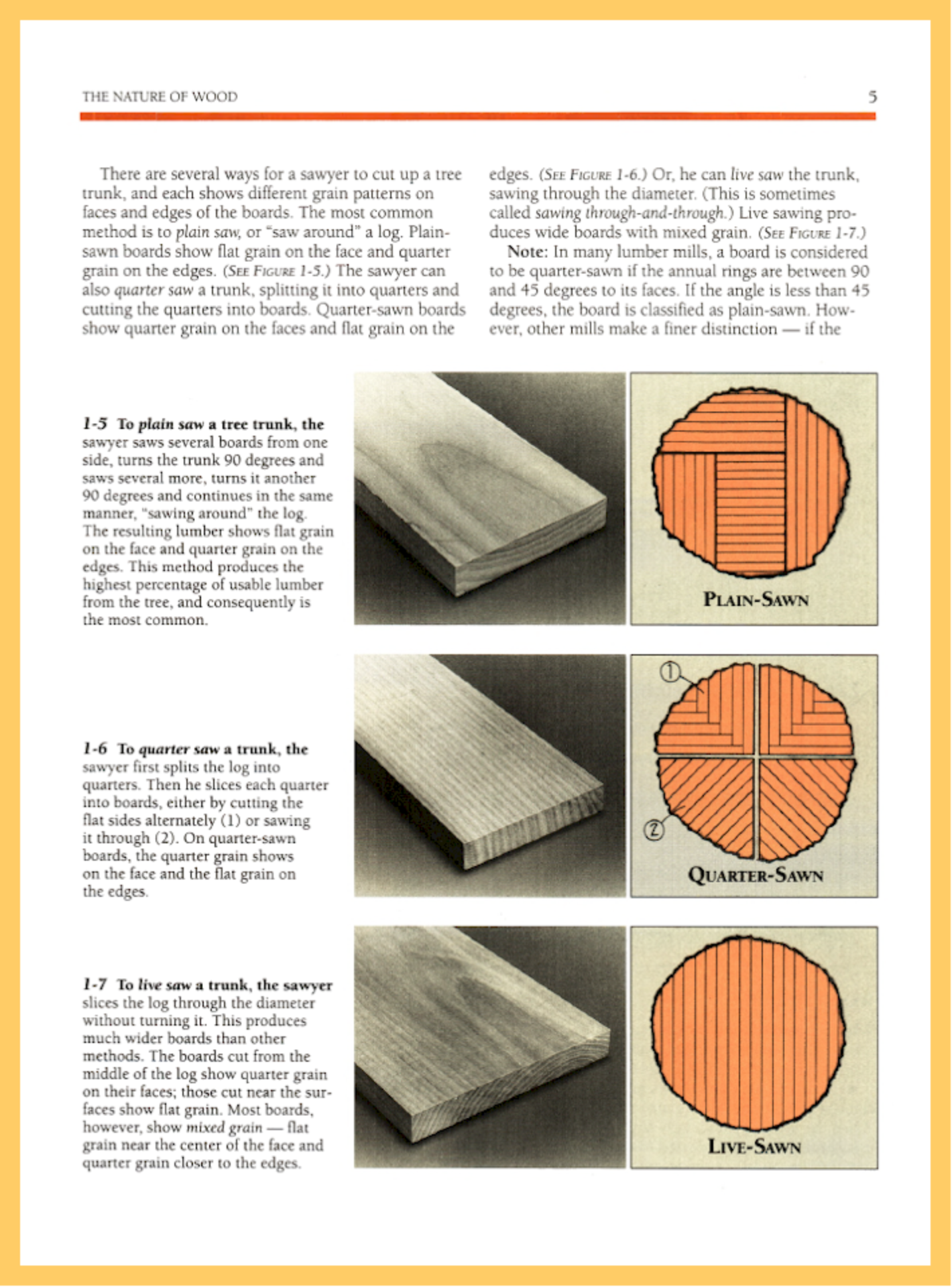 Wood and Woodworking Materials