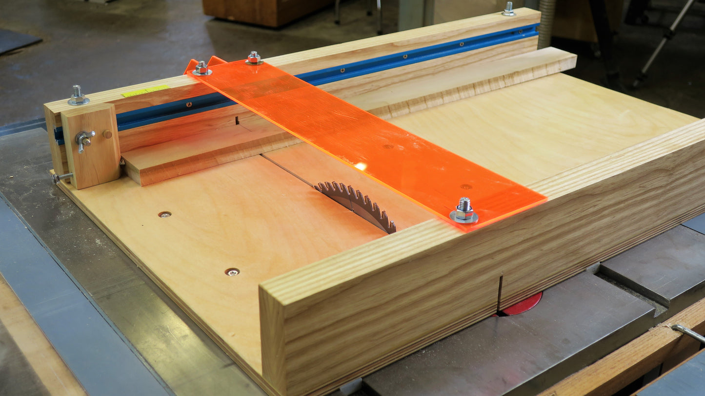 Double-Sided Crosscut Sled Project Plan