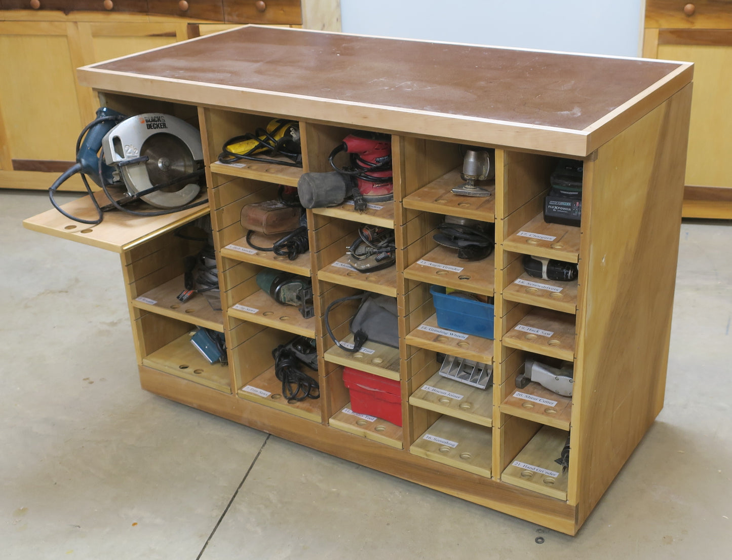 Pigeonhole Cabinet Plans