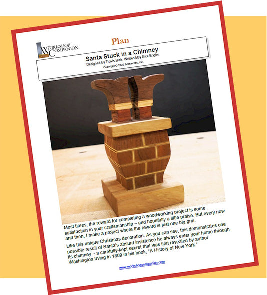 Santa Stuck in a Chimney