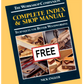 Complete Index & Shop Manual