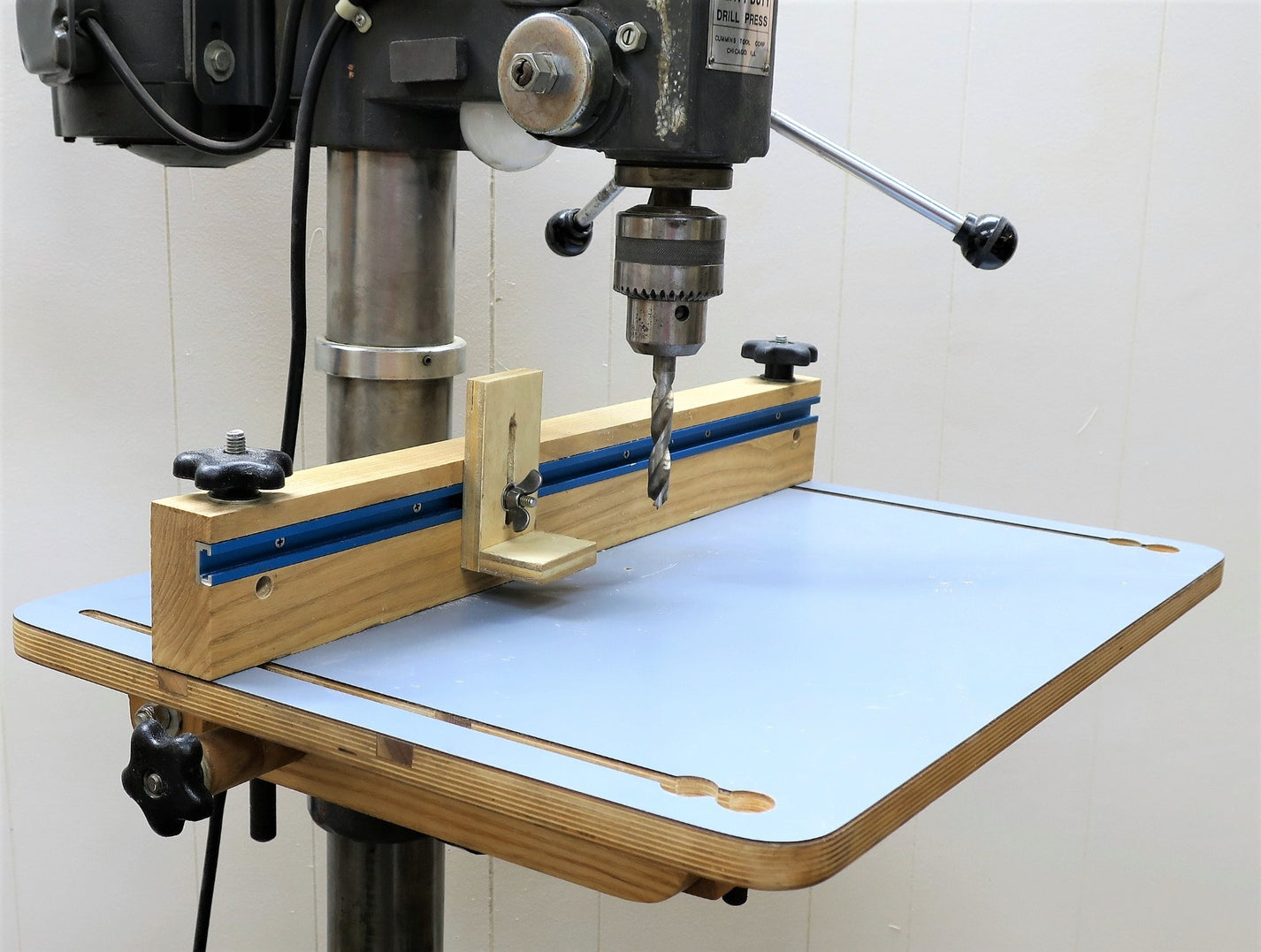 Drill Press Table Plans – Workshop Companion