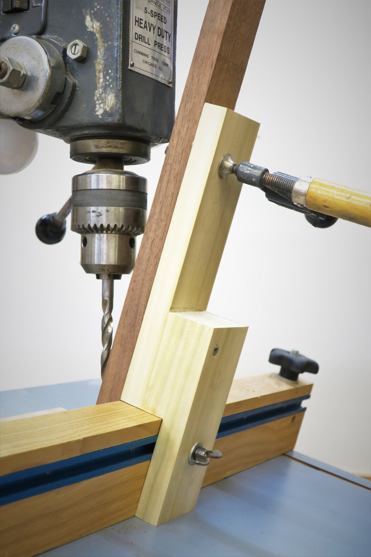 Drill Press Fence Extension