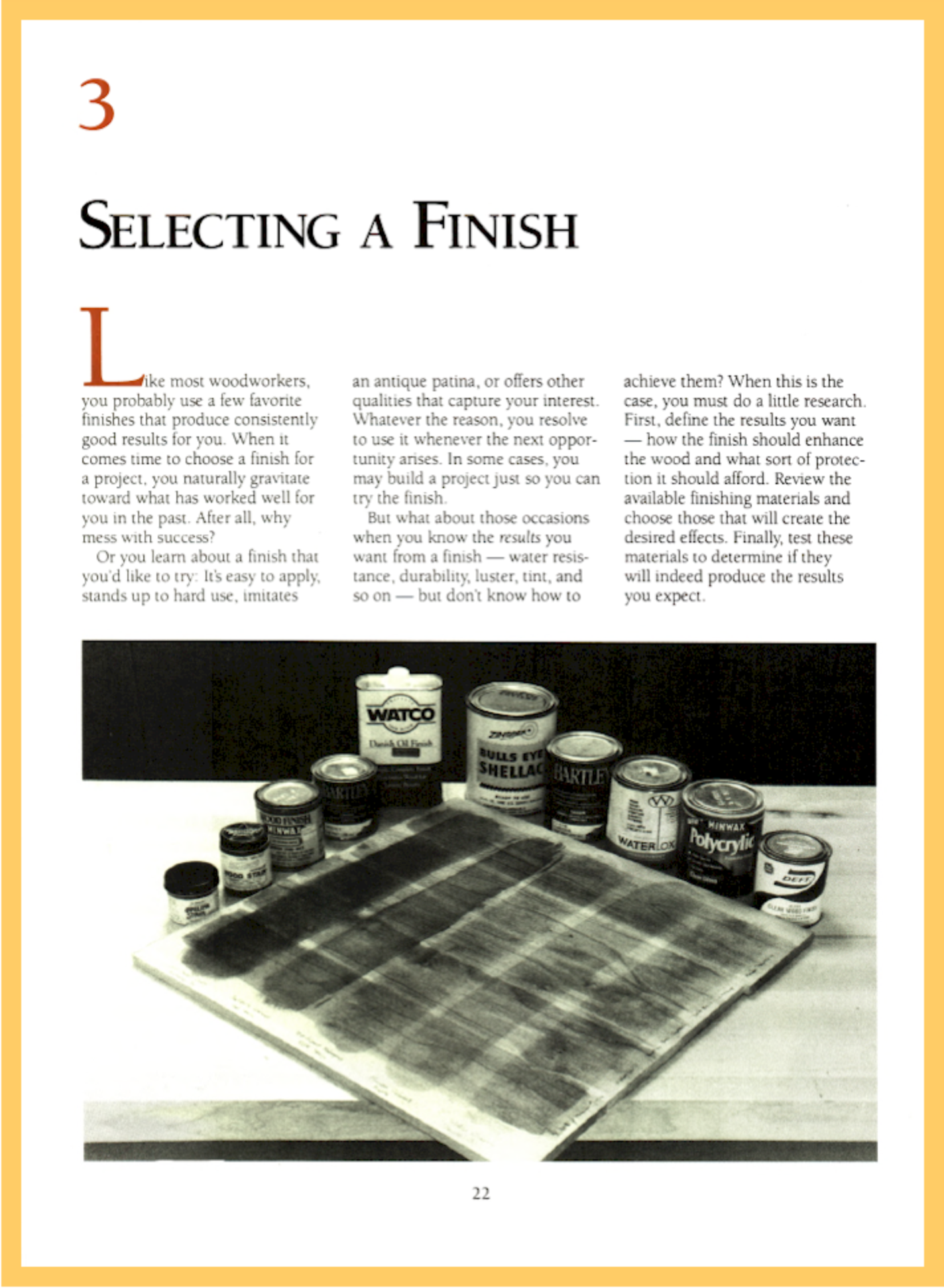 Finishing: Techniques For Better Woodworking (Workshop Companion) By Nick Engler - Hardcover VERY GOOD