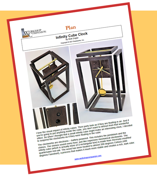 Infinity Group Clock Project Plans And Merch – Page 2 – Workshop Companion